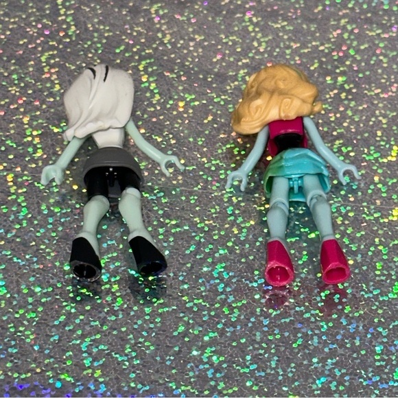 Monster High Mega Bloks Dolls Lot of 2 Dolls Lagoona Frankie Stein - Picture 9 of 13
